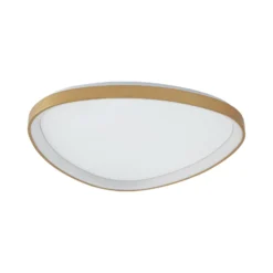 Lucande LED-Deckenleuchte Asken, 61 cm, gold, CCT, dimmbar