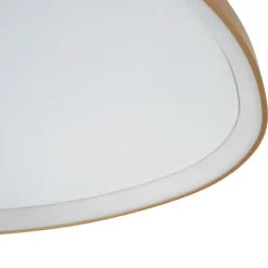 Lucande LED-Deckenleuchte Asken, 61 cm, gold, CCT, dimmbar