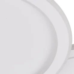Lucande LED-Deckenleuchte Diala, weiß, Metall, 96 cm
