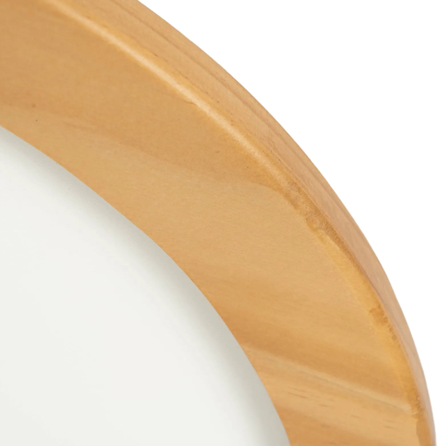Lucande LED-Deckenleuchte Joren, Ø 38 cm, Holz, CCT, Remote