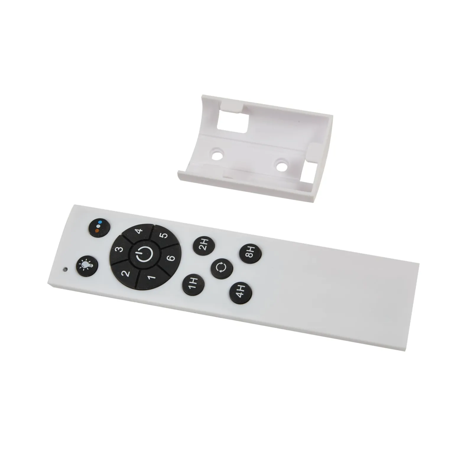 Lucande LED-Deckenventilator Faipari, Holz hell, DC, 132 cm