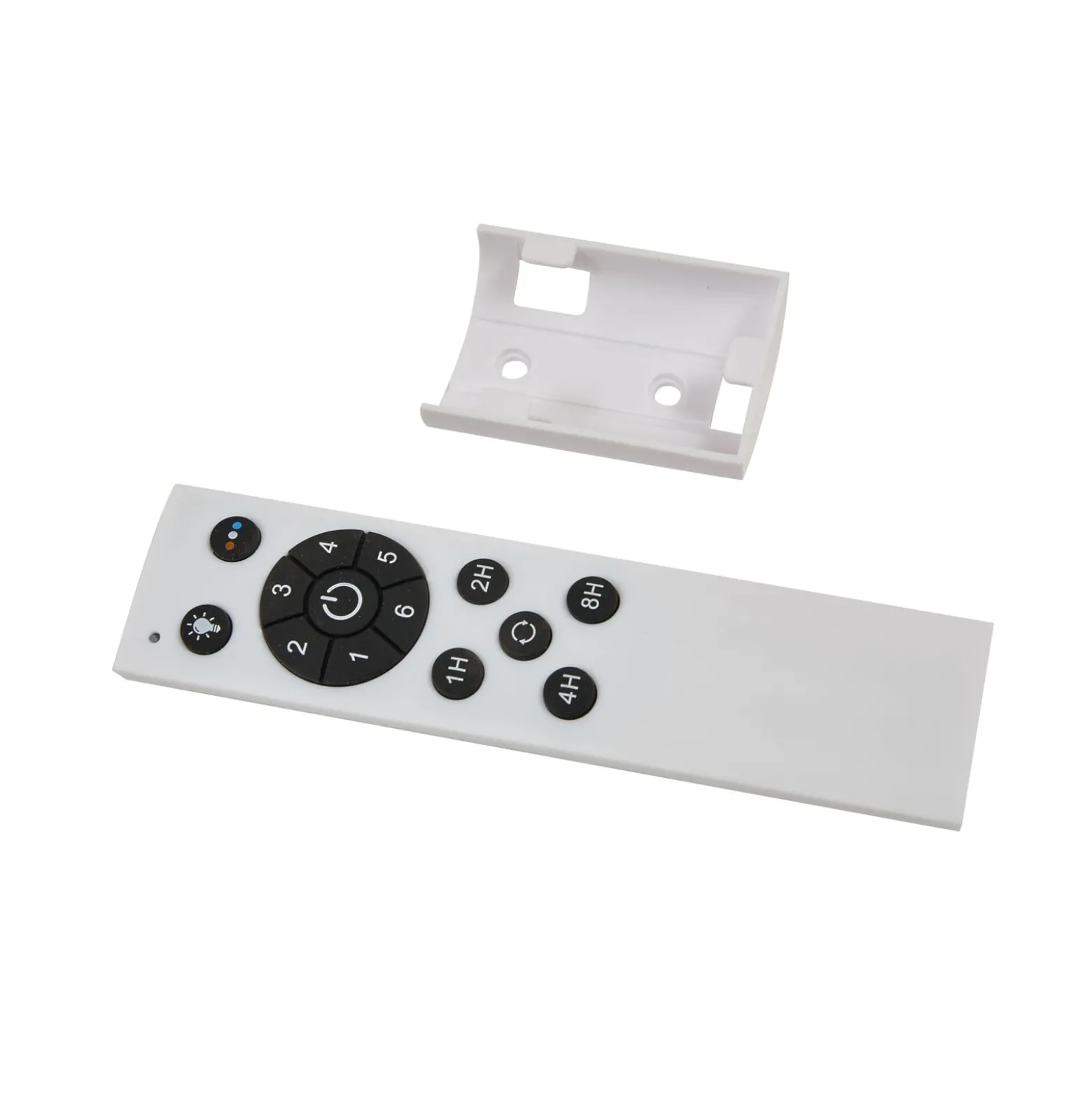Lucande LED-Deckenventilator Faipari, Holz hell, DC, 132 cm