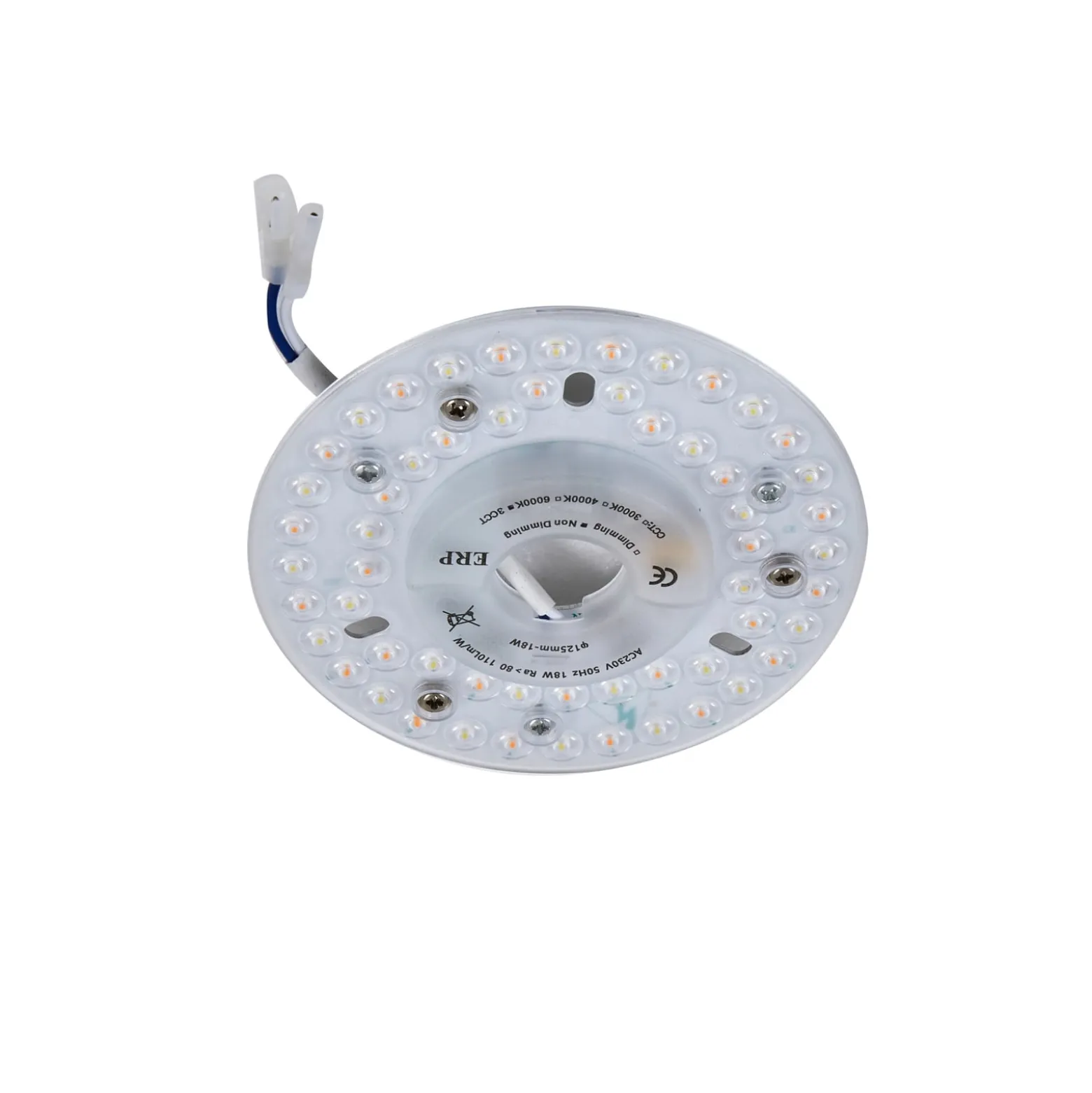 Lucande LED-Deckenventilator Faipari, Holz hell, DC, 132 cm