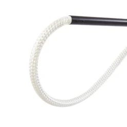 Lucande LED-Hängeleuchte Kisune, schwarz/weiß, Metall