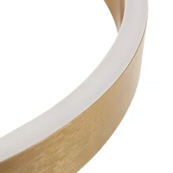 Lucande LED-Hängeleuchte Yonam, Ø 60 cm, 2-flg., gold, CCT