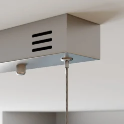 Lucande LED-Pendellampe Lyani, 115cm, 3-flg., chrom, dimmbar