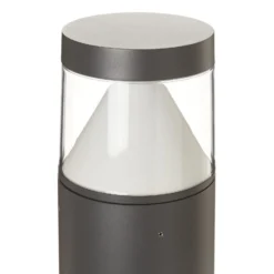 Lucande LED-Pollerlampe Darja, anthrazit, Metall, 100cm,IP54