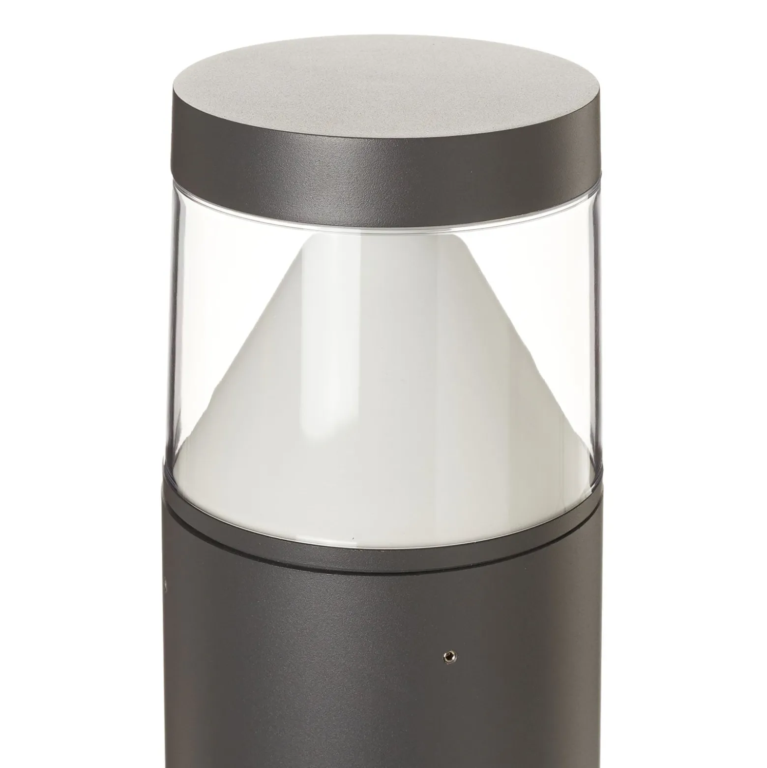 Lucande LED-Pollerlampe Darja, anthrazit, Metall, 100cm,IP54