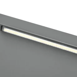 Lucande LED-Sockelleuchte Joril, anthrazit, CCT, 23 cm, IP65