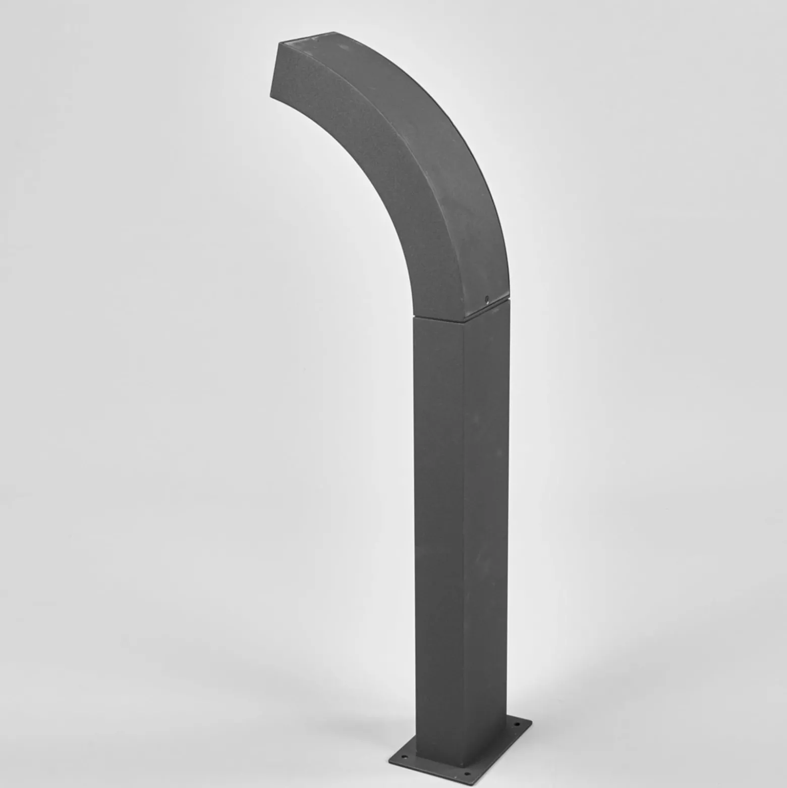 Lucande LED-Sockelleuchte Lennik, Sensor, 60 cm, anthrazit
