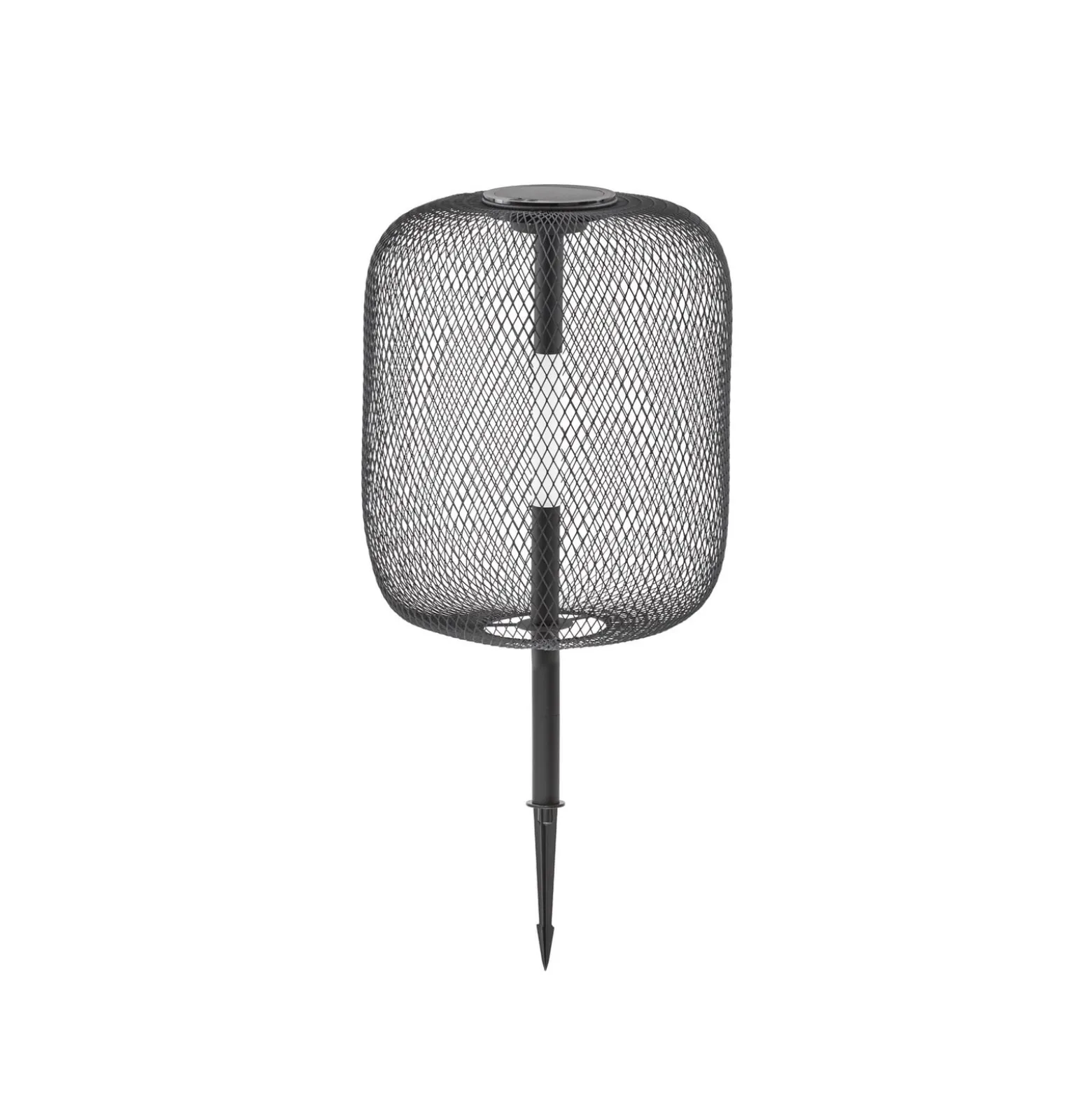 Lucande LED-Solarerdspießleuchte Faylen, schwarz, IP65