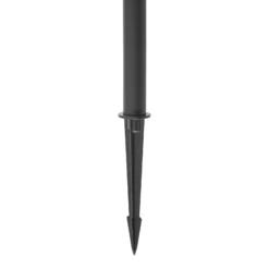 Lucande LED-Solarerdspießleuchte Faylen, schwarz, IP65