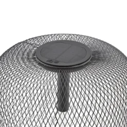 Lucande LED-Solarerdspießleuchte Faylen, schwarz, IP65