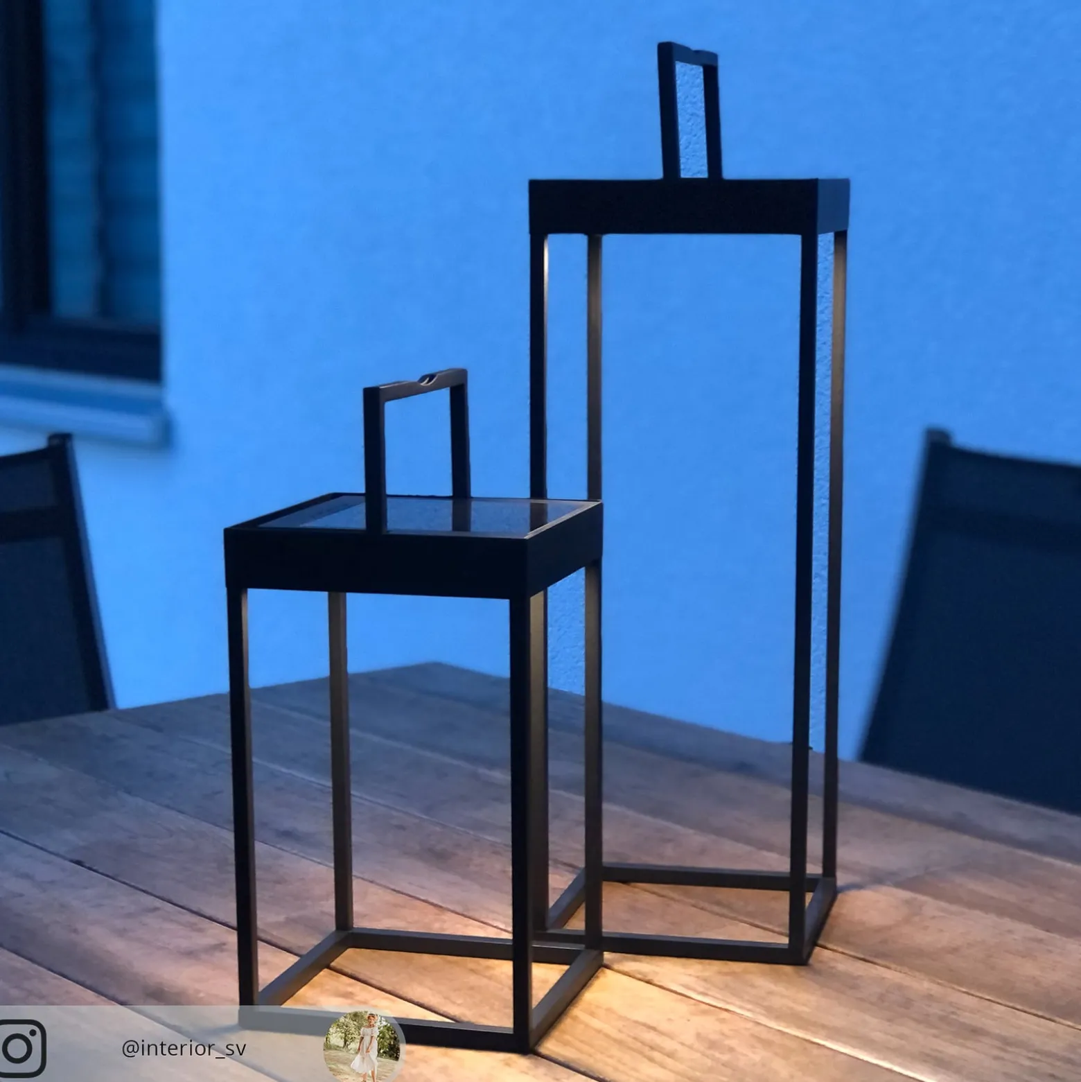 Lucande LED-Solarleuchte Lynzy, 58cm, schwarz, Metall, IP65