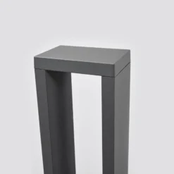Lucande LED-Wegelampe Jupp, 4er-Set, 60 cm, anthrazit, IP54