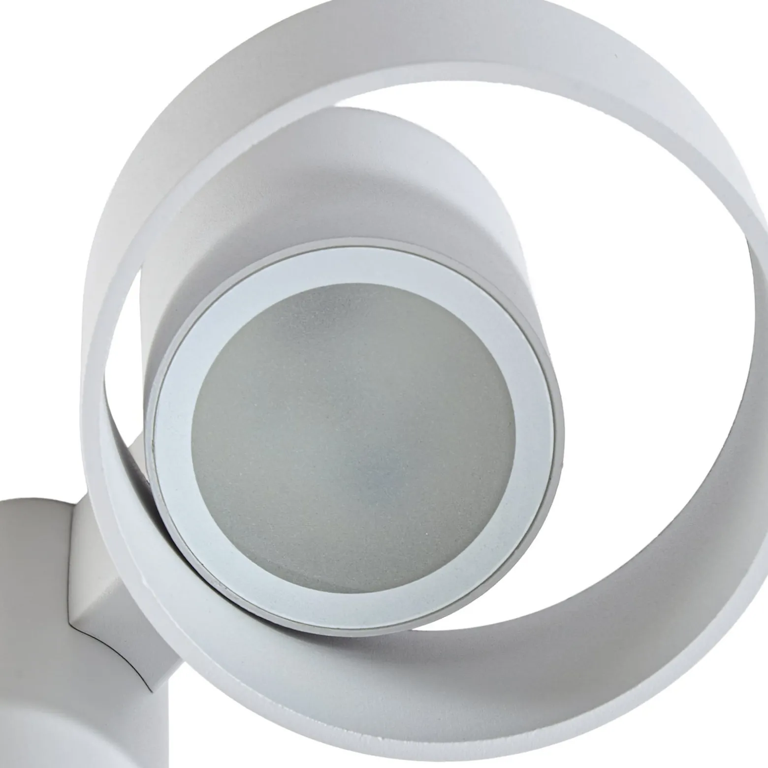 Lucande LED-Wegeleuchte Elune, hellgrau, IP44, Höhe 77 cm