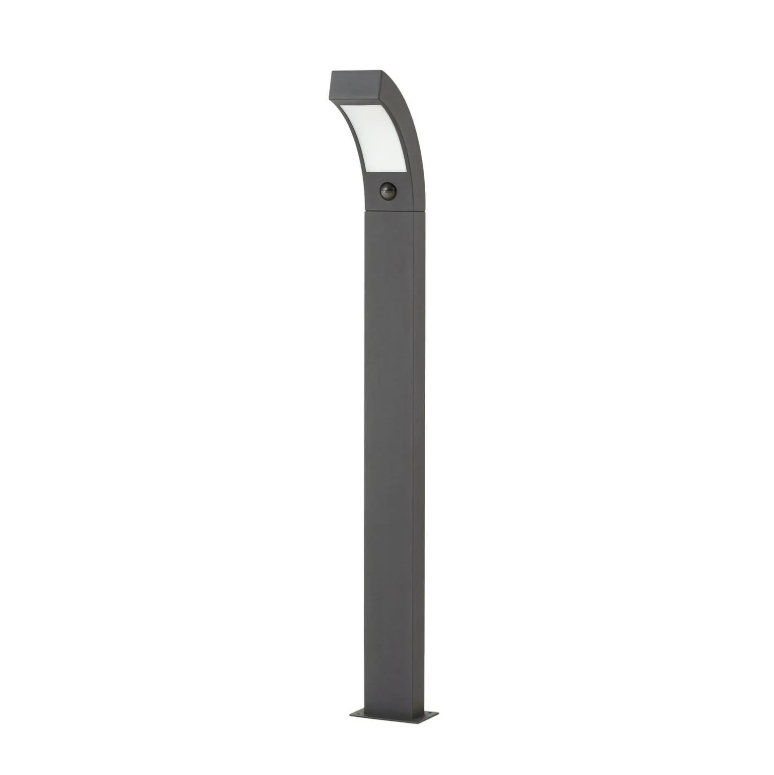 Lucande LED-Wegeleuchte Lennik, Sensor, 100 cm, anthrazit