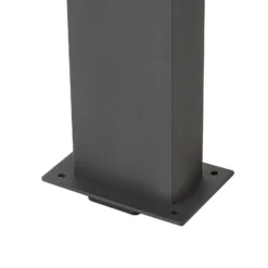 Lucande LED-Wegeleuchte Lennik, Sensor, 100 cm, anthrazit