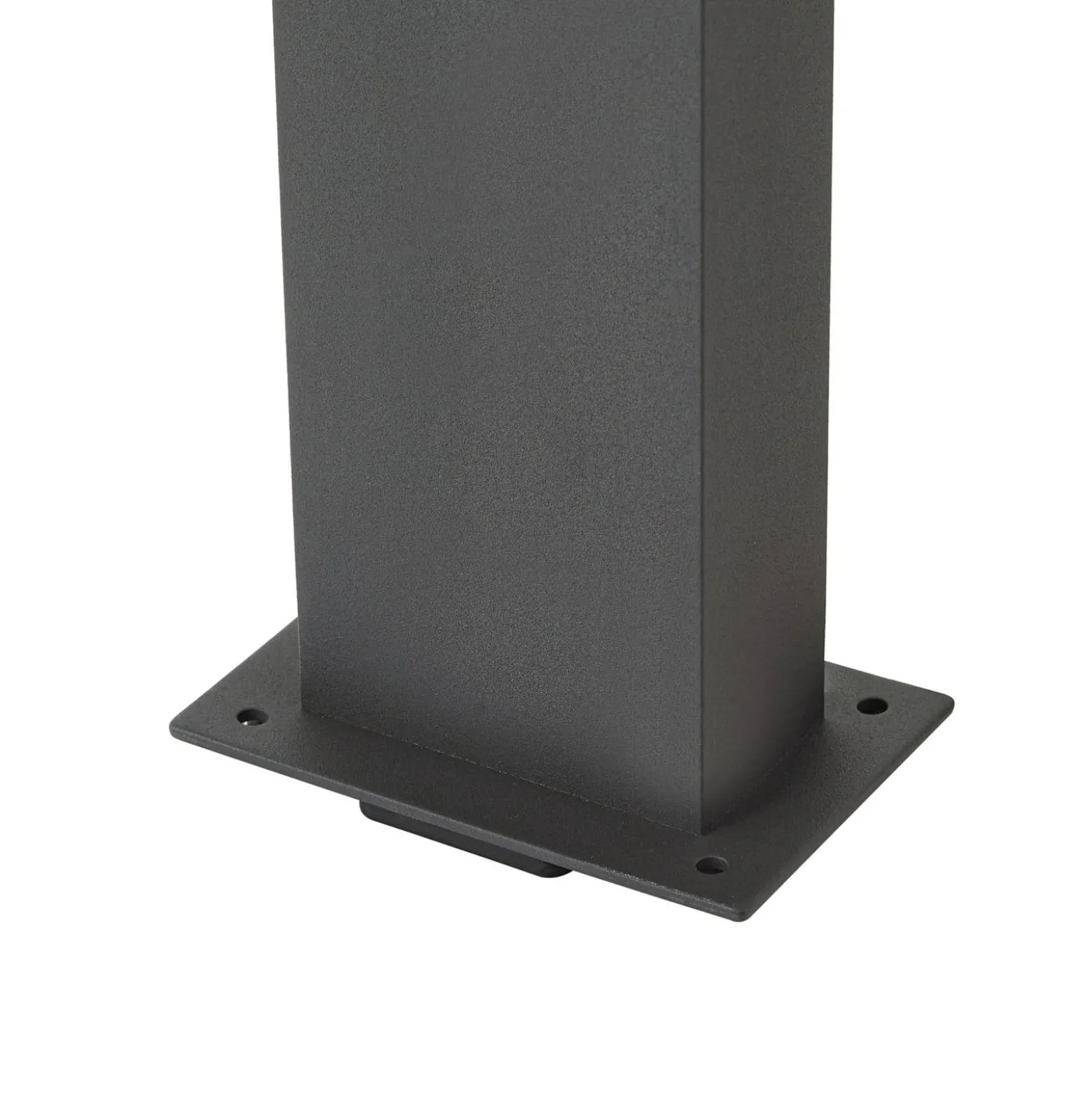 Lucande LED-Wegeleuchte Lennik, Sensor, 100 cm, anthrazit