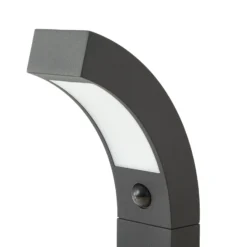 Lucande LED-Wegeleuchte Lennik, Sensor, 100 cm, anthrazit
