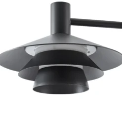 Lucande LED-Wegeleuchte Montaro, 100 cm, anthrazit, Sensor