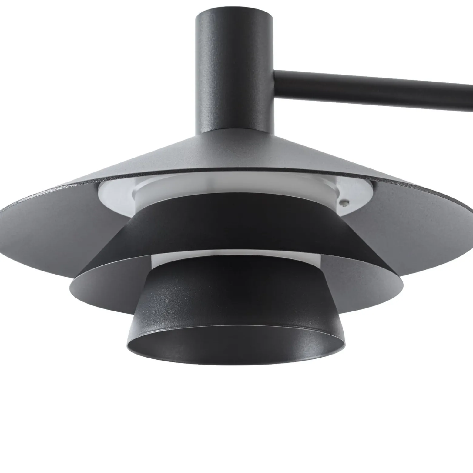 Lucande LED-Wegeleuchte Montaro, 100 cm, anthrazit, Sensor