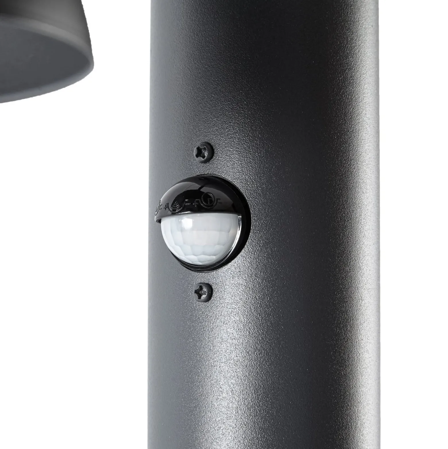 Lucande LED-Wegeleuchte Montaro, 100 cm, anthrazit, Sensor
