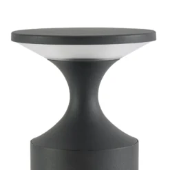 Lucande LED-Wegeleuchte Navor, Höhe 50 cm, schwarz, IP65