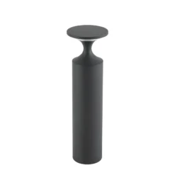 Lucande LED-Wegeleuchte Navor, Höhe 50 cm, schwarz, IP65