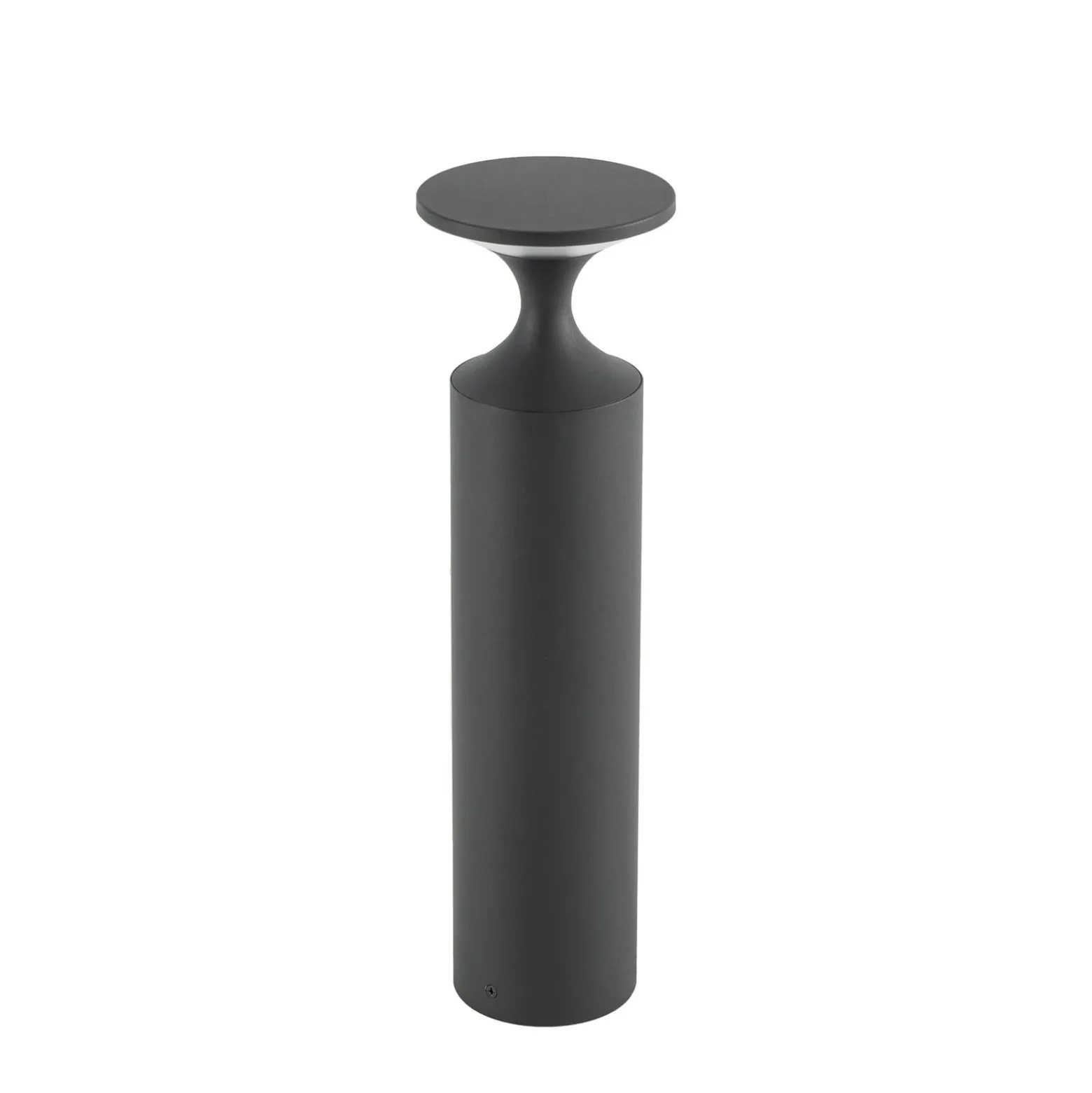 Lucande LED-Wegeleuchte Navor, Höhe 50 cm, schwarz, IP65