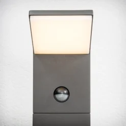 Lucande LED-Wegeleuchte Nevio, Sensor, 100cm, anthrazit