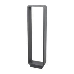 Lucande LED-Wegeleuchte Ninon, 80 cm, anthrazit, Metall