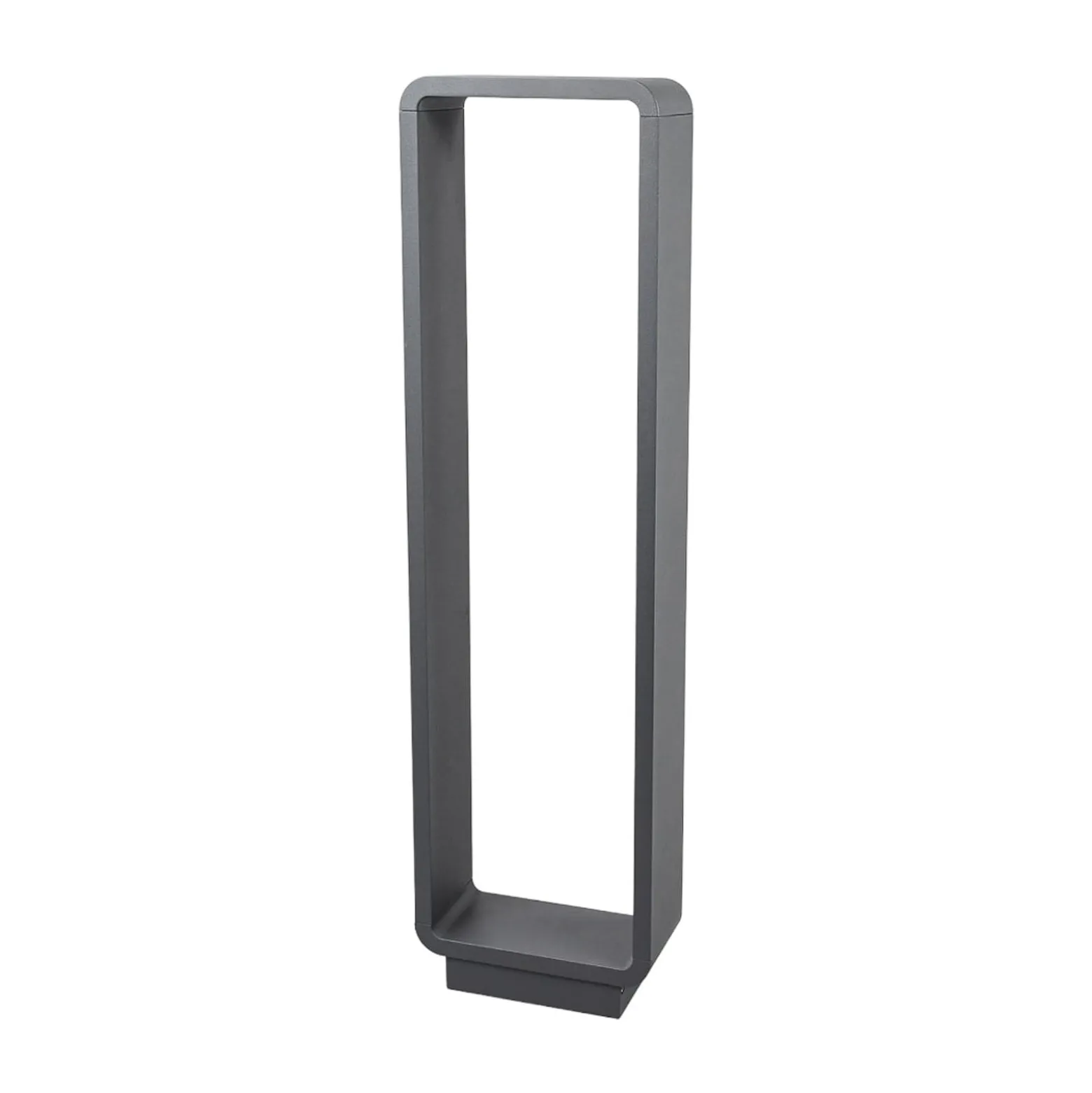 Lucande LED-Wegeleuchte Ninon, 80 cm, anthrazit, Metall