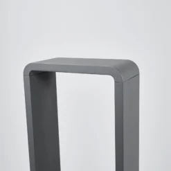 Lucande LED-Wegeleuchte Ninon, 80 cm, anthrazit, Metall