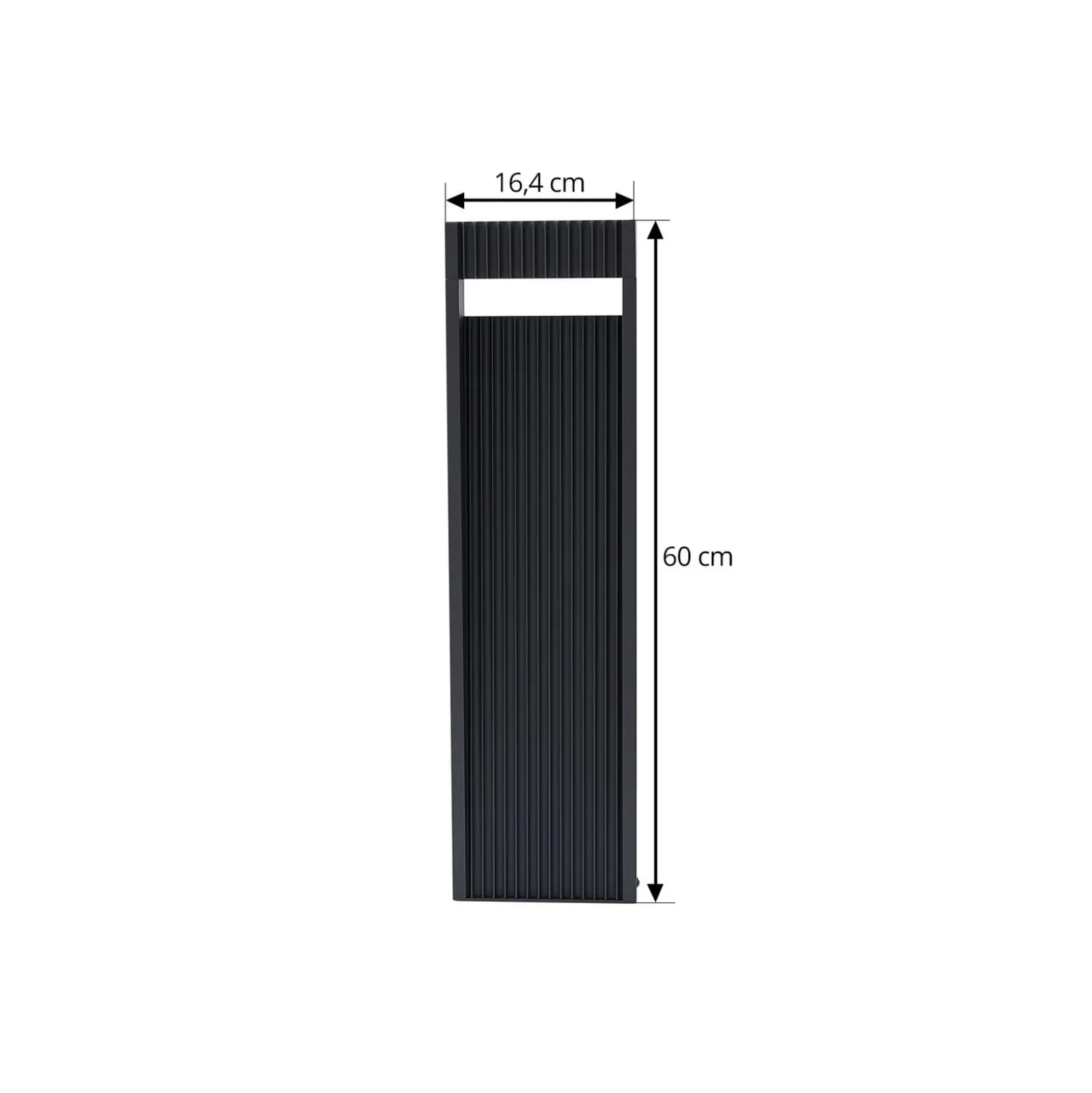 Lucande LED-Wegeleuchte Tavion, 60 cm, anthrazit, IP65