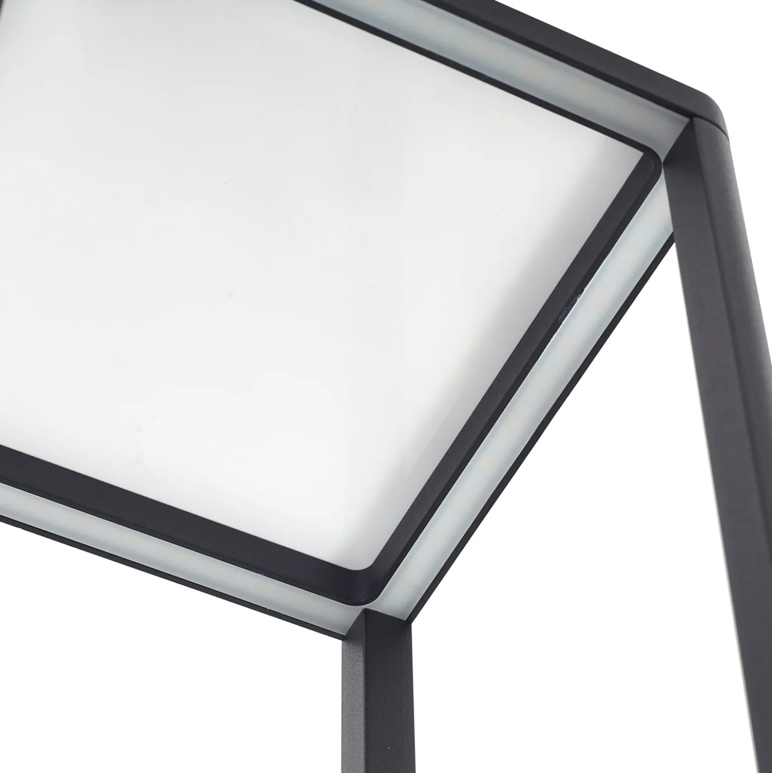 Lucande LED-Wegeleuchte Thorvid, Höhe 120 cm, schwarz