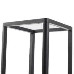 Lucande LED-Wegeleuchte Thorvid, Höhe 120 cm, schwarz