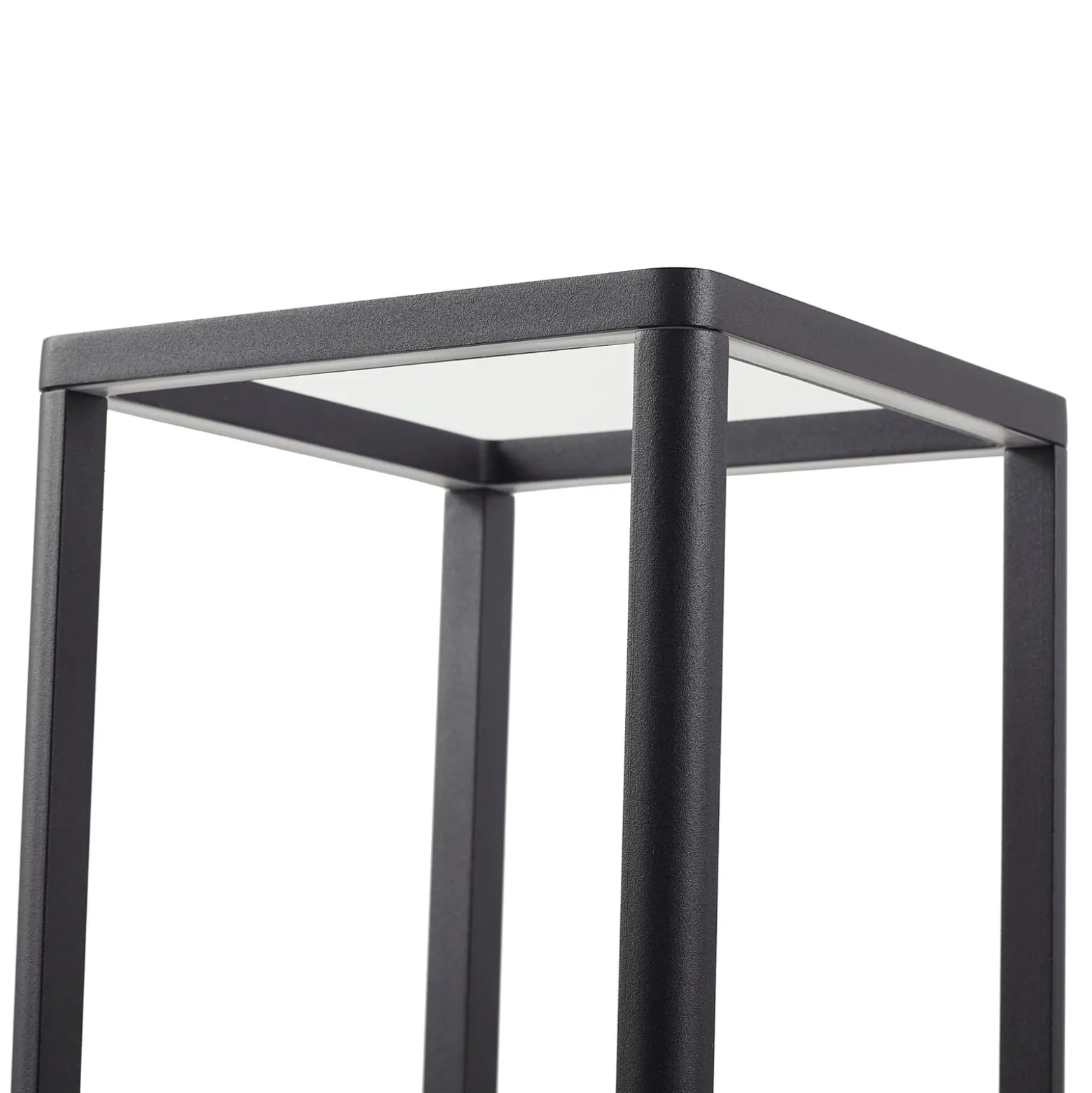 Lucande LED-Wegeleuchte Thorvid, Höhe 120 cm, schwarz