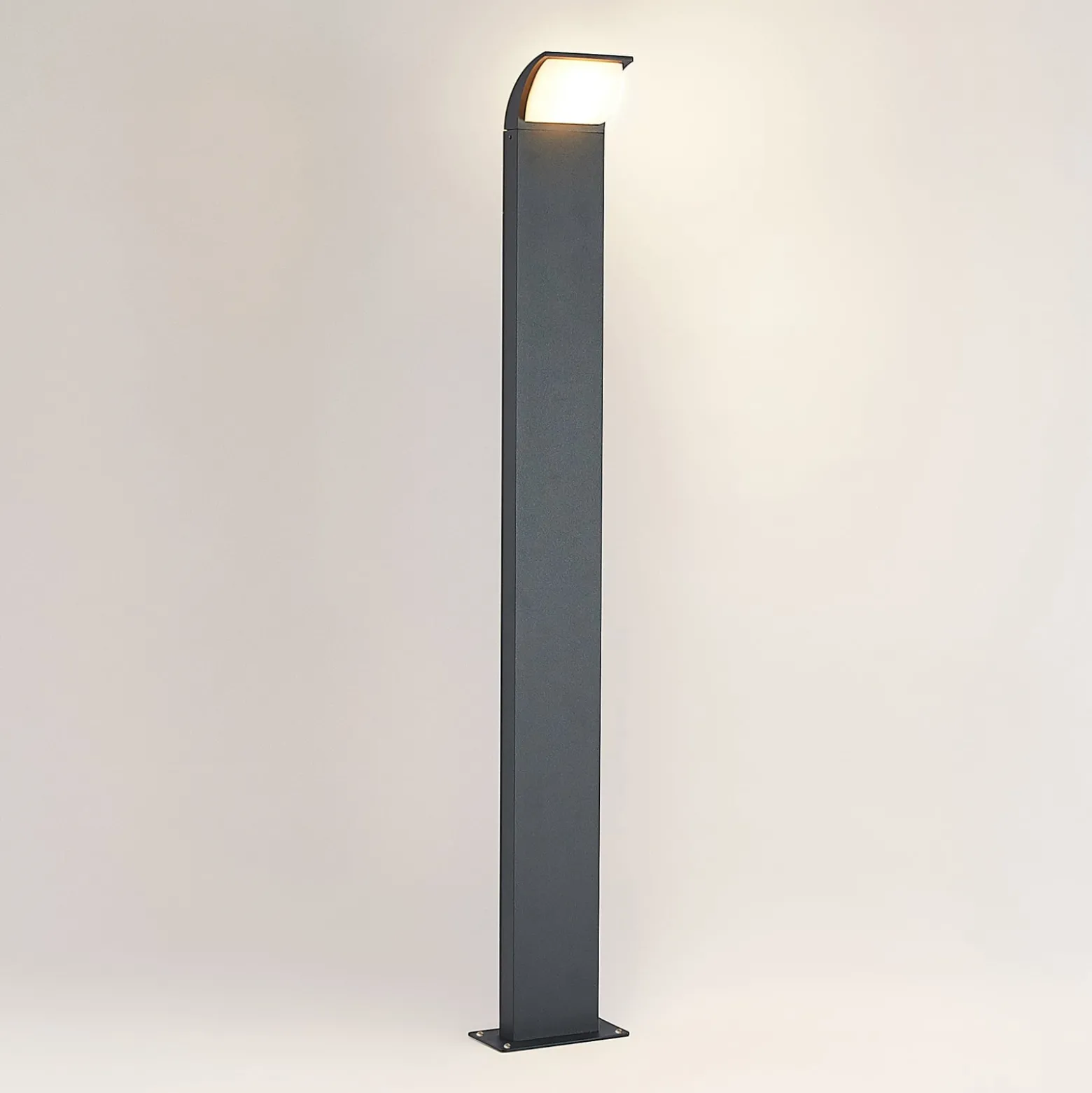 Lucande LED-Wegeleuchte Tinna, 100 cm, anthrazit, IP65