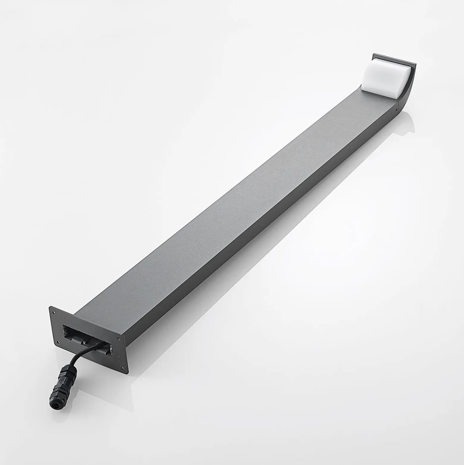 Lucande LED-Wegeleuchte Tinna, 100 cm, anthrazit, IP65