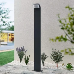 Lucande LED-Wegeleuchte Tinna, 100 cm, anthrazit, IP65