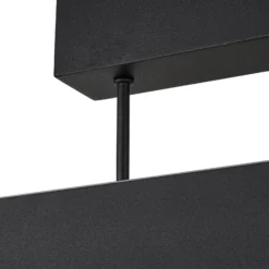 Lucande Smart-LED-Deckenleuchte Mylosh, schwarz, CCT, Tuya