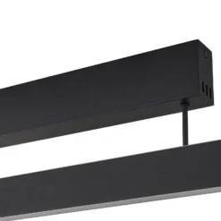 Lucande Smart-LED-Deckenleuchte Mylosh, schwarz, CCT, Tuya