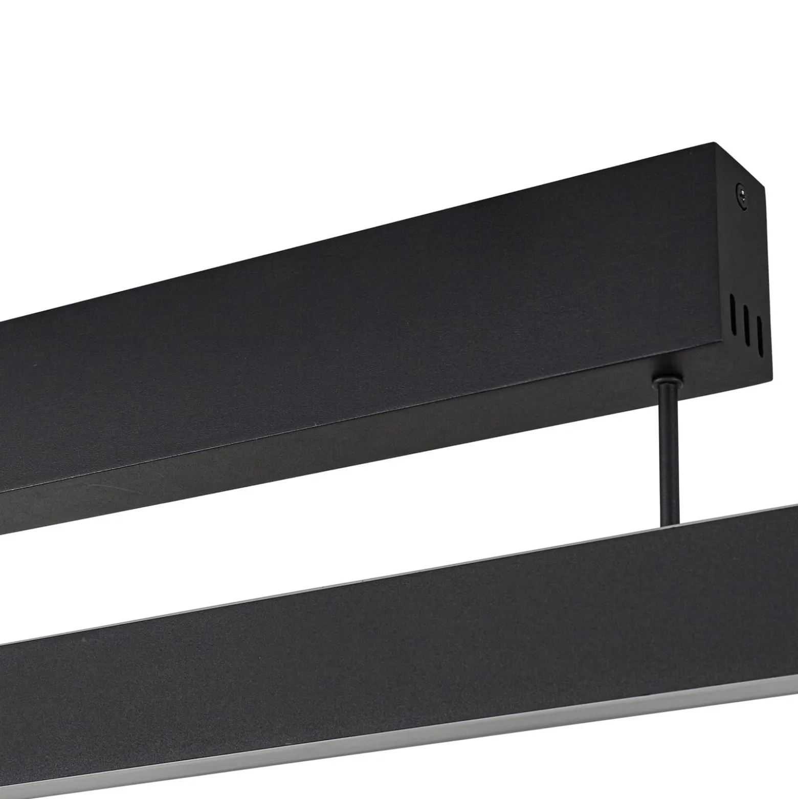 Lucande Smart-LED-Deckenleuchte Mylosh, schwarz, CCT, Tuya