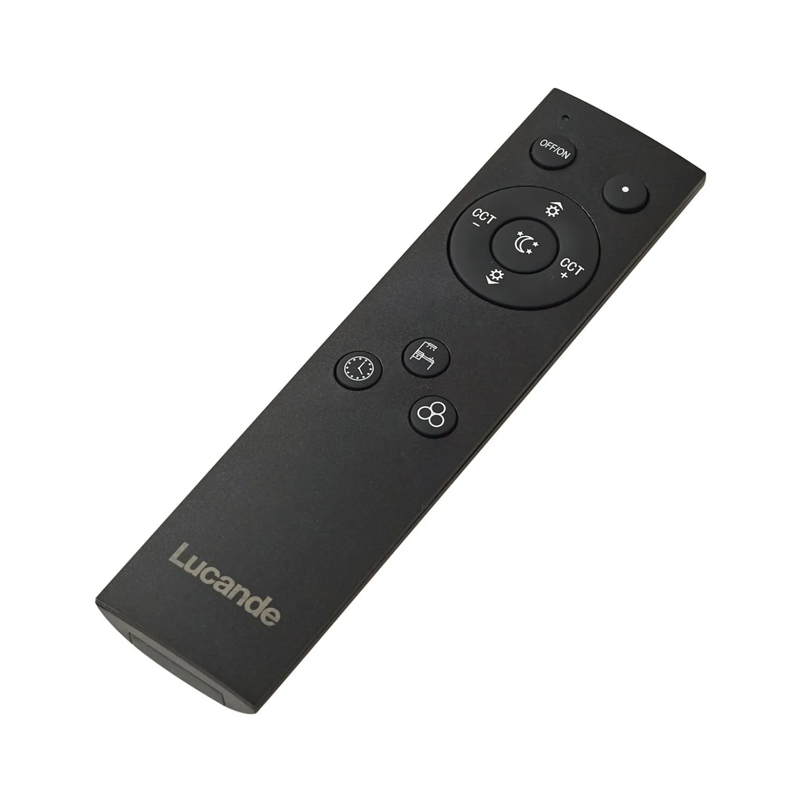 Lucande Smart-LED-Deckenleuchte Mylosh, schwarz, CCT, Tuya