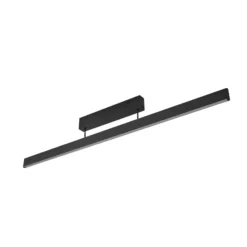 Lucande Smart-LED-Deckenleuchte Mylosh, schwarz, CCT, Tuya