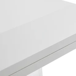 Lucande Sockelleuchte Dunia, weiß, Metall, 24cm, E27, IP54