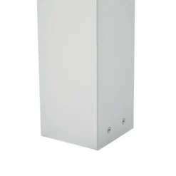 Lucande Sockelleuchte Kiran, 60 cm, Sensor, hellgrau, IP44