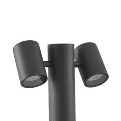Lucande Sockelleuchte Maloney, 50 cm, anthrazit, IP54