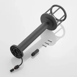Lucande Wegelampe Berenike, 60 cm, dunkelgrau, Metall, GX53